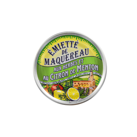 la belle-iloise - Émietté Maquereau Herbes Citron de Menton