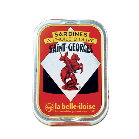 la belle-iloise - Sardines à l'Huile d'olive St-Georges