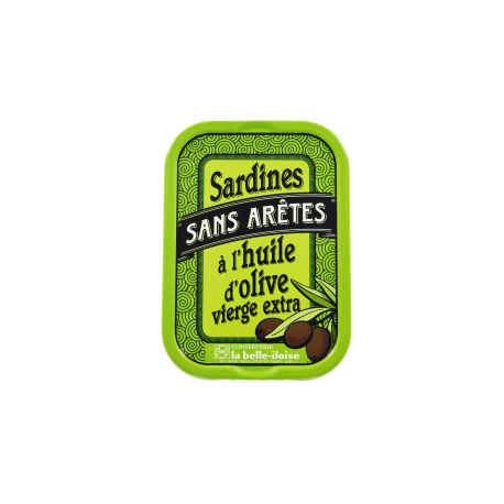la belle-iloise - Sardines sans arêtes à l'Huile d'olive