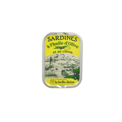 la belle-iloise - Sardines à l'Huile d'olive et Citron