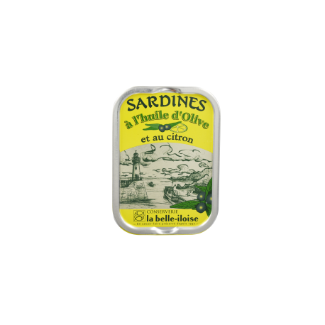 la belle-iloise - Sardines à l'Huile d'olive et Citron