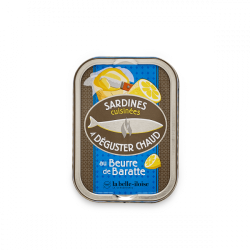 la belle-iloise - Sardines au Beurre de Baratte à déguster chaud
