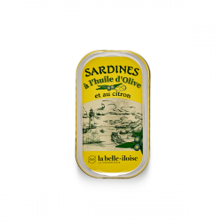 la belle-iloise - Sardines à l'Huile d'olive et Citron