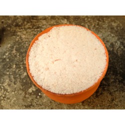 Gemahlenes rosa Himalaya-Salz